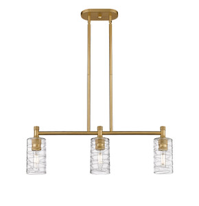 Linear/Island 3 Light Bar by Innovations ( 405 | 434-3I-BB-G434-7DE Downtown Urban ) 