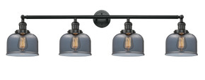 Bathroom Fixtures Four Lights by Innovations ( 405 | 215-BK-G73-LED Franklin Restoration ) 