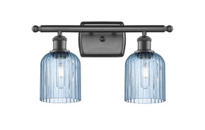Bathroom Fixtures Two Lights by Innovations ( 405 | 516-2W-OB-G559-5BL Ballston ) 
