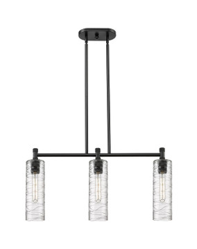 Linear/Island 3 Light Bar by Innovations ( 405 | 434-3I-BK-G434-12DE Downtown Urban ) 