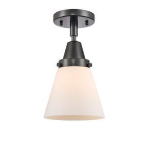 Semi-Flush Mts. Glass Down by Innovations ( 405 | 447-1C-BK-G61 Caden ) 