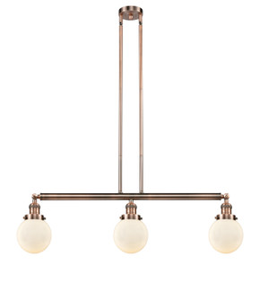 Linear/Island 3 Light Bar by Innovations ( 405 | 213-AC-G201-6-LED Franklin Restoration ) 