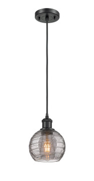 Mini Pendants Glass Down by Innovations ( 405 | 516-1P-BK-G1213-6SM Ballston ) 