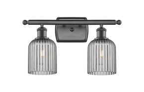 Bathroom Fixtures Two Lights by Innovations ( 405 | 516-2W-OB-G559-5SM Ballston ) 