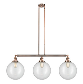 Linear/Island 3 Light Bar by Innovations ( 405 | 213-AC-G202-12-LED Franklin Restoration ) 