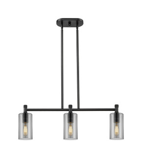 Linear/Island 3 Light Bar by Innovations ( 405 | 434-3I-BK-G434-7SM Downtown Urban ) 