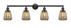 Bathroom Fixtures Four Lights by Innovations ( 405 | 215-OB-G146-LED Franklin Restoration ) 