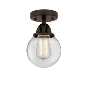 Semi-Flush Mts. Glass Down by Innovations ( 405 | 288-1C-OB-G202-6 Nouveau 2 ) 