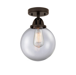 Semi-Flush Mts. Glass Down by Innovations ( 405 | 288-1C-OB-G202-8-LED Nouveau 2 ) 