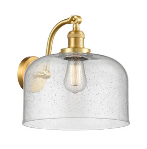 Sconces Single Glass by Innovations ( 405 | 515-1W-SG-G74-L-LED Franklin Restoration ) 