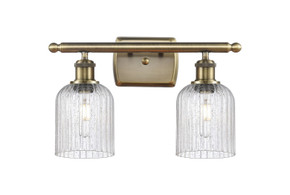 Bathroom Fixtures Two Lights by Innovations ( 405 | 516-2W-AB-G559-5SDY Ballston ) 