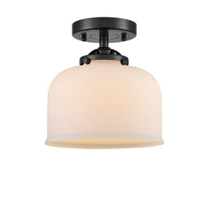 Semi-Flush Mts. Glass Down by Innovations ( 405 | 284-1C-OB-G71-LED Nouveau ) 