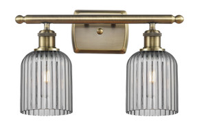 Bathroom Fixtures Two Lights by Innovations ( 405 | 516-2W-AB-G559-5SM Ballston ) 