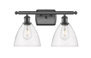 Bathroom Fixtures Two Lights by Innovations ( 405 | 516-2W-OB-GBD-752-LED Ballston ) 