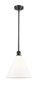 Pendants Glass Down by Innovations ( 405 | 516-1S-BK-GBC-121-LED Ballston ) 