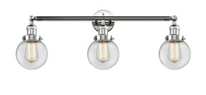 Bathroom Fixtures Three Lights by Innovations ( 405 | 205-PC-G202-6 Franklin Restoration ) 