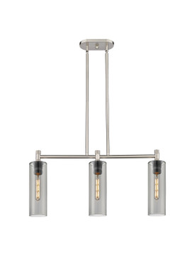 Linear/Island 3 Light Bar by Innovations ( 405 | 434-3I-SN-G434-12SM Downtown Urban ) 