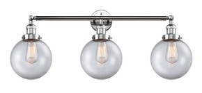 Bathroom Fixtures Three Lights by Innovations ( 405 | 205-PC-G202-8-LED Franklin Restoration ) 