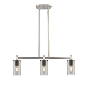 Linear/Island 3 Light Bar by Innovations ( 405 | 434-3I-SN-G434-7SM Downtown Urban ) 