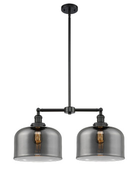Mid. Chandeliers Glass Down by Innovations ( 405 | 209-BK-G73-L Franklin Restoration ) 