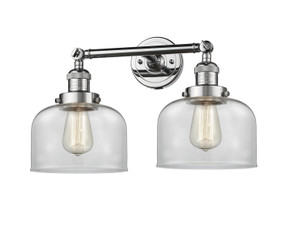 Bathroom Fixtures Two Lights by Innovations ( 405 | 208-PC-G72 Franklin Restoration ) 