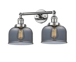 Bathroom Fixtures Two Lights by Innovations ( 405 | 208-PC-G73-LED Franklin Restoration ) 