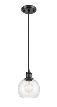 Mini Pendants Cable by Innovations ( 405 | 516-1P-BK-G122-6-LED Ballston ) 