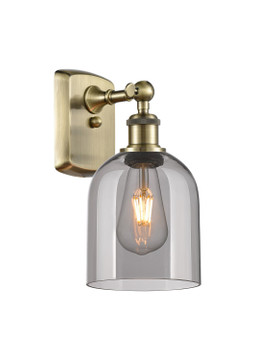 Sconces Single Glass by Innovations ( 405 | 516-1W-AB-G558-6SM Ballston ) 