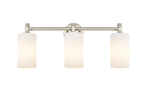 Bathroom Fixtures Three Lights by Innovations ( 405 | 434-3W-PN-G434-7WH Downtown Urban ) 