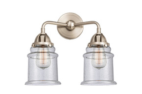 Bathroom Fixtures Two Lights by Innovations ( 405 | 288-2W-SN-G184-LED Nouveau 2 ) 