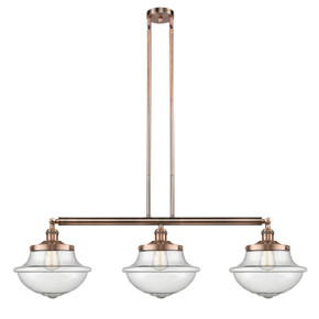 Linear/Island 3 Light Bar by Innovations ( 405 | 213-AC-G544-LED Franklin Restoration ) 