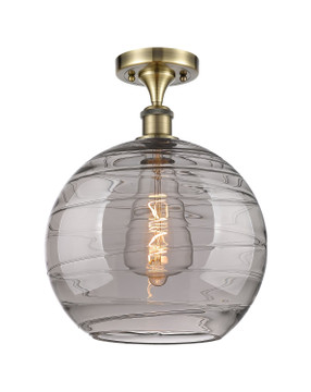 Semi-Flush Mts. Glass Down by Innovations ( 405 | 516-1C-AB-G1213-12SM Ballston ) 