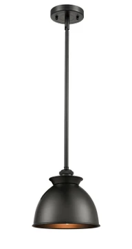 Mini Pendants Metal Shade by Innovations ( 405 | 516-1S-BK-M14-BK-LED Ballston ) 