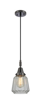 Mini Pendants Glass Down by Innovations ( 405 | 447-1P-BK-G142 Caden ) 