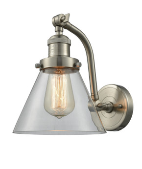 Sconces Single Glass by Innovations ( 405 | 515-1W-SN-G42-LED Franklin Restoration ) 