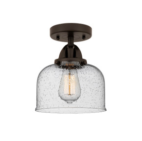 Semi-Flush Mts. Cage by Innovations ( 405 | 288-1C-OB-G74-LED Nouveau 2 ) 
