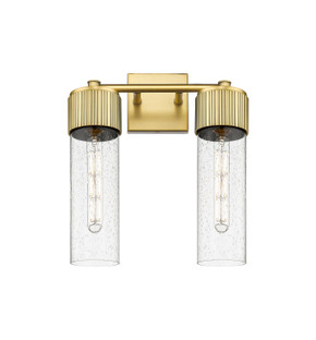 Bathroom Fixtures Two Lights by Innovations ( 405 | 428-2W-BB-G428-12SDY Downtown Urban ) 