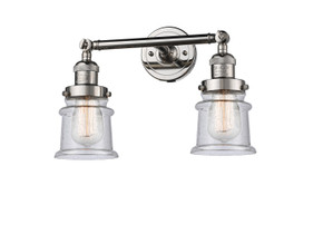 Bathroom Fixtures Two Lights by Innovations ( 405 | 208-PN-G184S-LED Franklin Restoration ) 