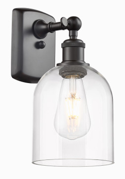 Sconces Single Glass by Innovations ( 405 | 516-1W-OB-G558-6CL Ballston ) 