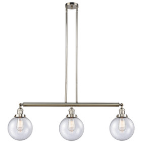 Linear/Island 3 Light Bar by Innovations ( 405 | 213-PN-G204-8-LED Franklin Restoration ) 
