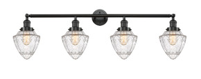 Bathroom Fixtures Four Lights by Innovations ( 405 | 215-OB-G664-7-LED Franklin Restoration ) 