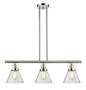Linear/Island 3 Light Bar by Innovations ( 405 | 213-PN-G42-LED Franklin Restoration ) 