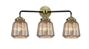 Bathroom Fixtures Three Lights by Innovations ( 405 | 284-3W-BAB-G146-LED Nouveau ) 