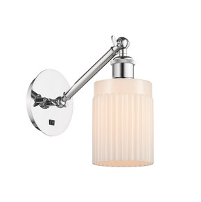 Sconces Single Glass by Innovations ( 405 | 317-1W-PC-G341 Ballston ) 