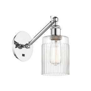 Sconces Single Glass by Innovations ( 405 | 317-1W-PC-G342-LED Ballston ) 