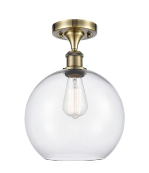 Semi-Flush Mts. Glass Down by Innovations ( 405 | 516-1C-AB-G122-10-LED Ballston ) 