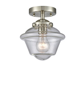 Semi-Flush Mts. Glass Down by Innovations ( 405 | 284-1C-SN-G534 Nouveau ) 