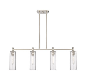 Linear/Island 4 Light + by Innovations ( 405 | 434-4I-SN-G434-12SDY Downtown Urban ) 