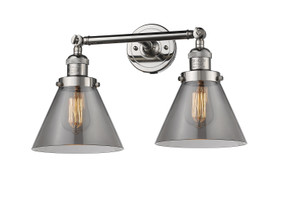 Bathroom Fixtures Two Lights by Innovations ( 405 | 208-PN-G43-LED Franklin Restoration ) 