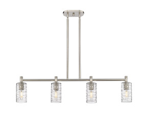 Linear/Island 4 Light + by Innovations ( 405 | 434-4I-SN-G434-7DE Downtown Urban ) 